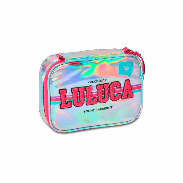 Estojo Holográfico Oficial Luluca | LU24014